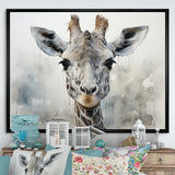 Giraffe Graceful Necks - Giraffe Canvas Wall Art