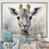 Giraffe Graceful Necks - Giraffe Canvas Wall Art