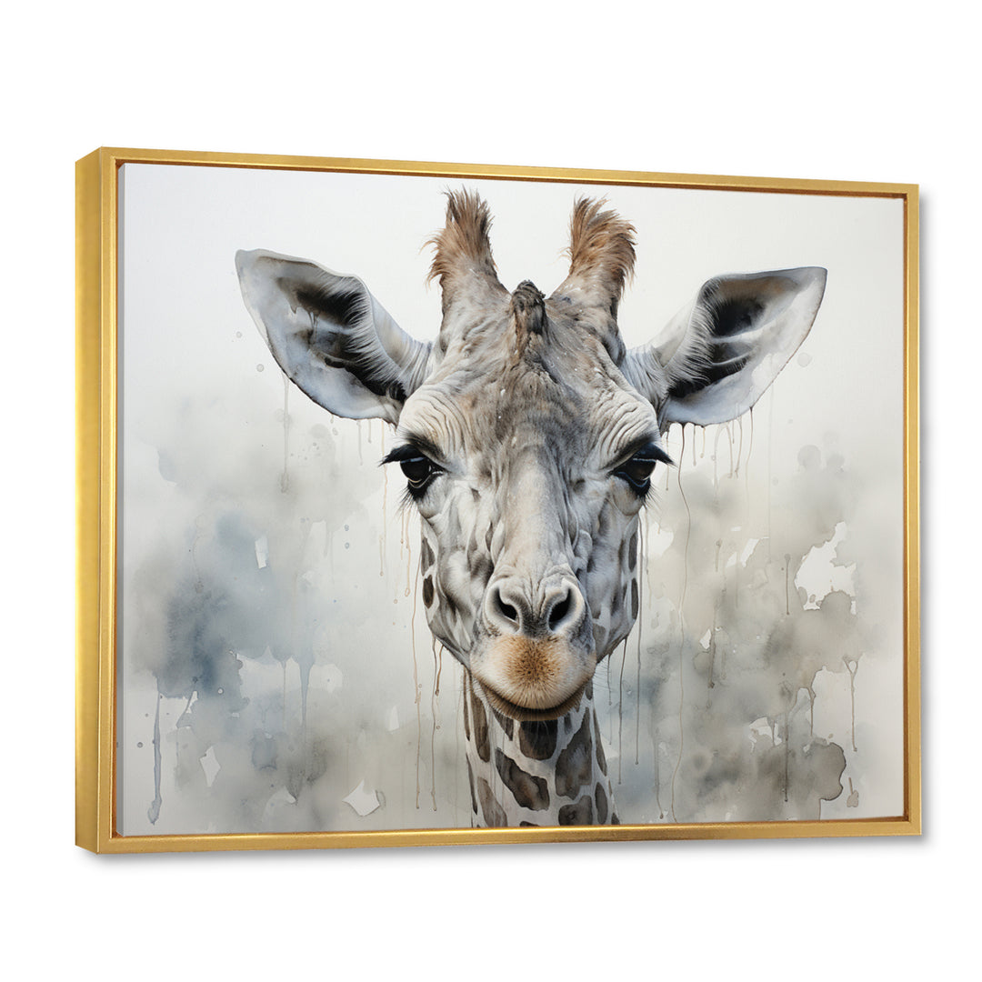 Giraffe Graceful Necks - Giraffe Canvas Wall Art