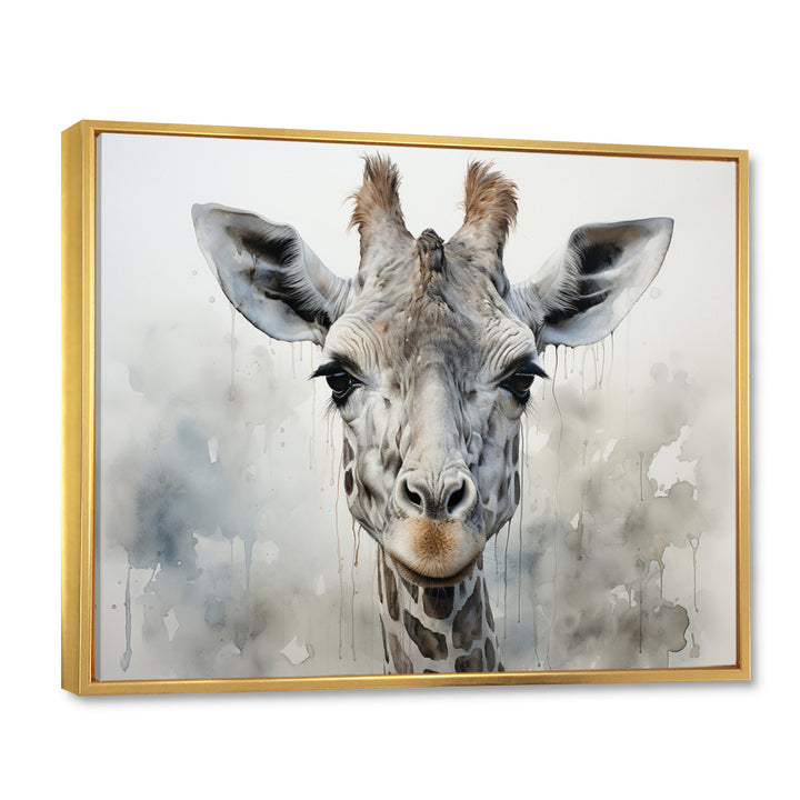 Giraffe Graceful Necks - Giraffe Canvas Wall Art