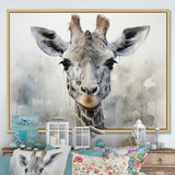 Giraffe Graceful Necks - Giraffe Canvas Wall Art
