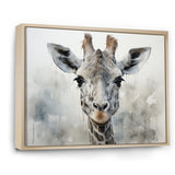 Giraffe Graceful Necks - Giraffe Canvas Wall Art