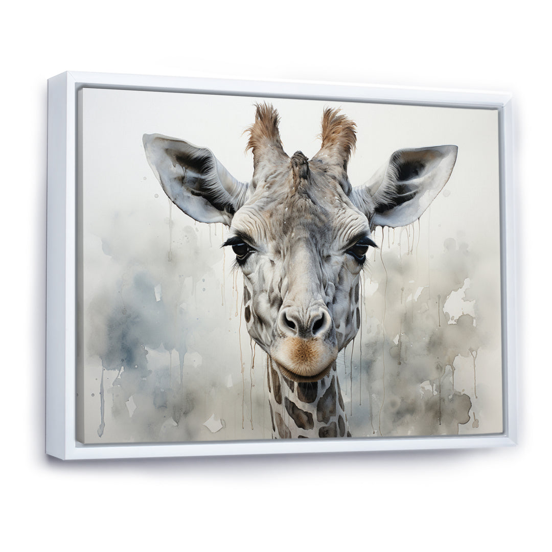 Giraffe Graceful Necks - Giraffe Canvas Wall Art
