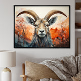 Goat Mountain Explorer Geometric - Goat Wall Decor