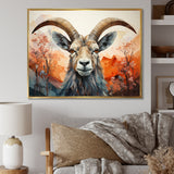 Goat Mountain Explorer Geometric - Goat Wall Decor