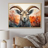 Goat Mountain Explorer Geometric - Goat Wall Decor