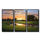 Golf Dawn On The Put II - Multi-Panels
