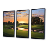 Golf Dawn On The Put II - Multi-Panels