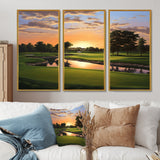 Golf Dawn On The Put II - Multi-Panels