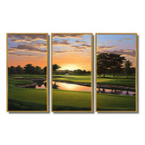 Golf Dawn On The Put II - Multi-Panels