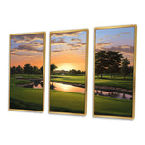 Golf Dawn On The Put II - Multi-Panels
