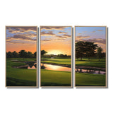 Golf Dawn On The Put II - Multi-Panels
