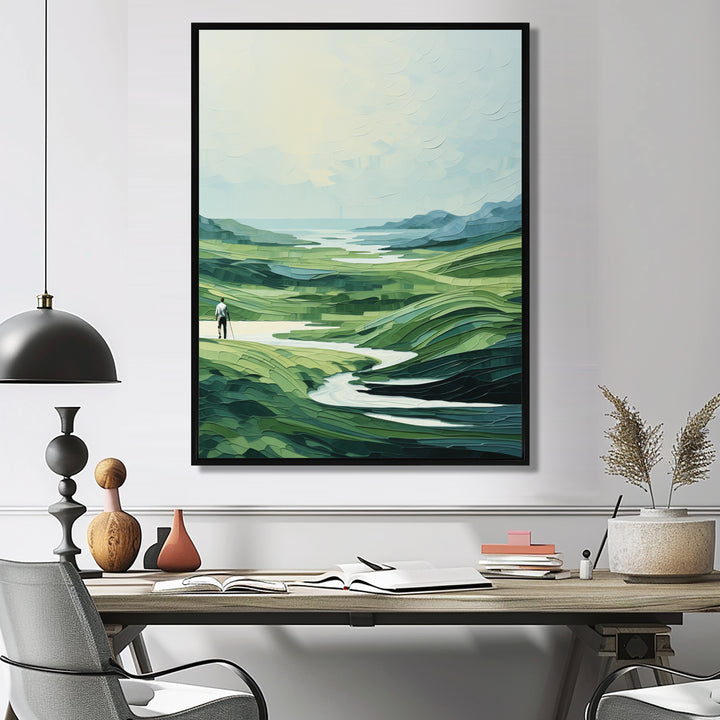 Golf Harmonious Drives - Golf Canvas Wall Art
