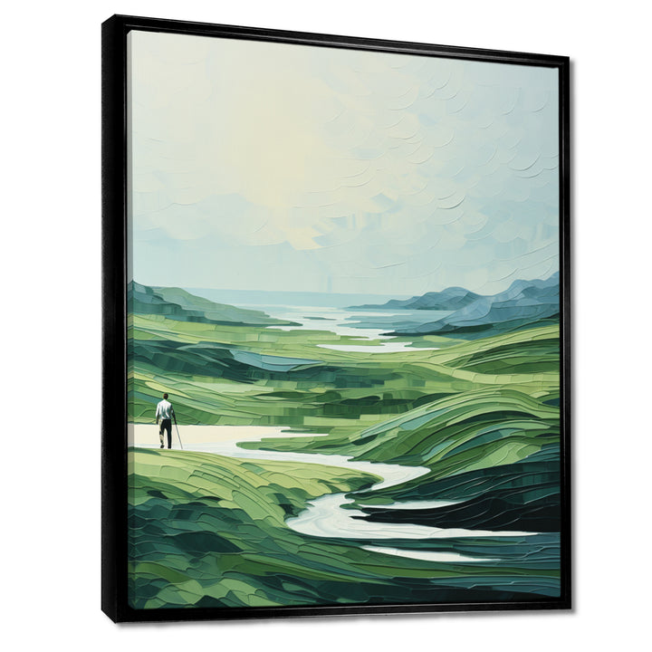 Golf Harmonious Drives - Golf Canvas Wall Art