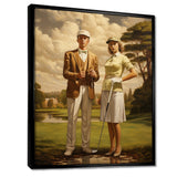 Vintage Timeless Golf - Golf Canvas Wall Art