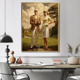 Vintage Timeless Golf - Golf Canvas Wall Art