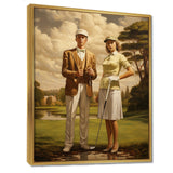Vintage Timeless Golf - Golf Canvas Wall Art
