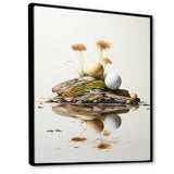 Minimalism Golf Tees I - Golf Canvas Wall Art