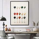 Minimalism Golf Tees IV - Sports Canvas Wall Art