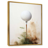 Minimalism Golf Tees IX - Sports Canvas Wall Art