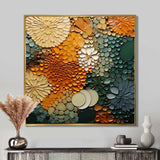 Hardedge Art Earthy Euphony VI - Abstract Canvas Wall Art