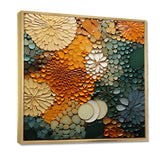 Hardedge Art Earthy Euphony VI - Abstract Canvas Wall Art