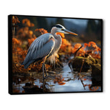 Heron Reflections Of Grace - Heron Home Decor Art