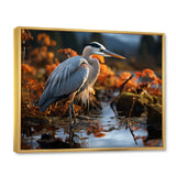 Heron Reflections Of Grace - Heron Home Decor Art