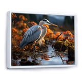 Heron Reflections Of Grace - Heron Home Decor Art