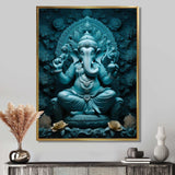 Hinduisim Art Divine Wisdom - Spiritual Canvas Wall Art