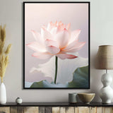 Hinduisim Art Lotus Serenity - Spiritual Canvas Wall Art