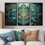 Hinduisim Sacred Om Symbol - Multi-Panels