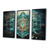 Hinduisim Sacred Om Symbol - Multi-Panels