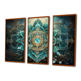 Hinduisim Sacred Om Symbol - Multi-Panels