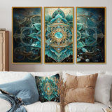 Hinduisim Sacred Om Symbol - Multi-Panels
