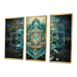 Hinduisim Sacred Om Symbol - Multi-Panels