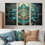 Hinduisim Sacred Om Symbol - Multi-Panels