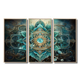 Hinduisim Sacred Om Symbol - Multi-Panels