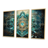 Hinduisim Sacred Om Symbol - Multi-Panels