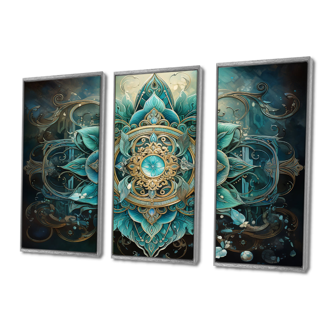 Hinduisim Sacred Om Symbol - Multi-Panels