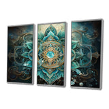Hinduisim Sacred Om Symbol - Multi-Panels