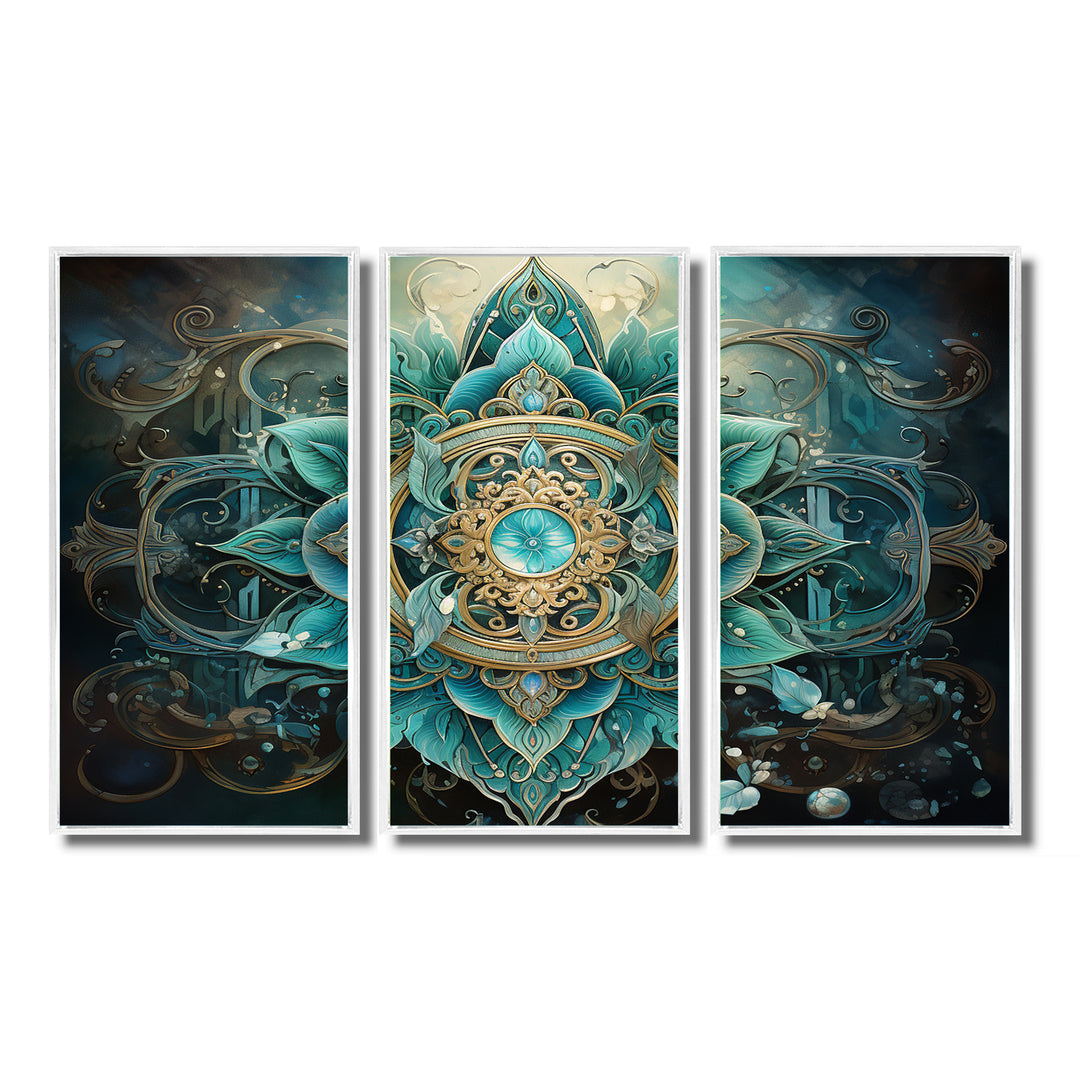 Hinduisim Sacred Om Symbol - Multi-Panels