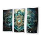 Hinduisim Sacred Om Symbol - Multi-Panels