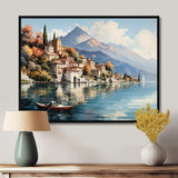 Italy Lake Como - Landscapes Canvas Wall Art