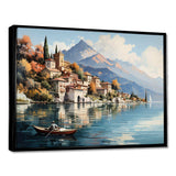 Italy Lake Como - Landscapes Canvas Wall Art