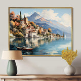 Italy Lake Como - Landscapes Canvas Wall Art