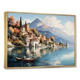 Italy Lake Como - Landscapes Canvas Wall Art