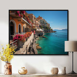 Italy Mediterranean Charms - Landscapes Canvas Wall Art