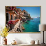 Italy Mediterranean Charms - Landscapes Canvas Wall Art