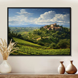 Italy Tuscan Tranquility - Landscapes Canvas Wall Art